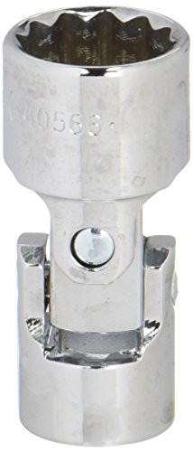SK Hand Tool 40566 12 Point 16mm Drive Flex Socket, 3/8-Inch, Chrome