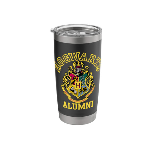 Harry Potter Hogwarts Alumni Crest Logo Stainless Steel Insulated Tumbler