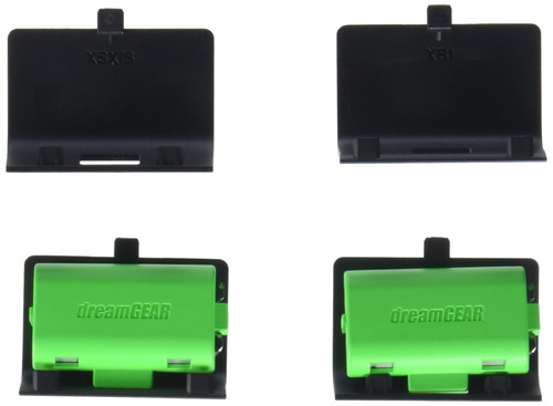 dreamGEAR Charge Kit for Xbox XS: Includes Two 1100mAh Rechargeable Batteries, 10ft Cable, 40 Hours of Play/Xbox One