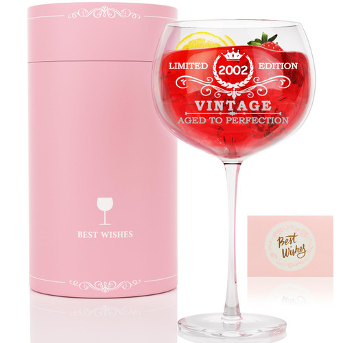 21st Birthday Gifts for Women Wine Glass - 25OZ 21st Birthday Gifts for Her 21st Birthday Gift Idea, 21 Year Old Birthday Gifts for Her Daughter Gifts for 21st Birthday Female Bday Presents