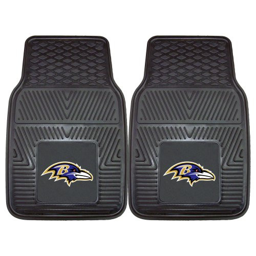 FANMATS NFL Baltimore Ravens Vinyl Heavy Duty Car Mat