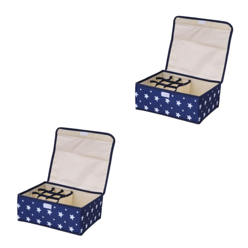 BESTOYARD 2pcs Bra Storage Organizer for Closet Storage Drawers Closet Drawers Underwear Drawer Storage Pull Out Drawers Hanging Drawers for Closet Underwear Storage Organizer Sock Container