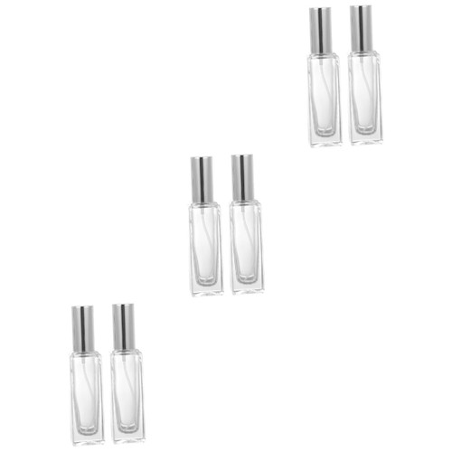 FOMIYES 6 pcs refillable container bottles Reusable Refillable Container Cosmetic Essential Oil Spray Bottle glass spray bottles Perfume Container perfume atomiser travel clean pump bottle