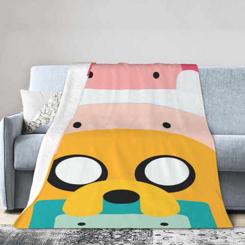 Game Blanket Ultra-Soft Cartoon Throw Blanket Flannel Blanket Air Conditioning Blanket for Couch Bed Living Room Bedroom 50"x40"
