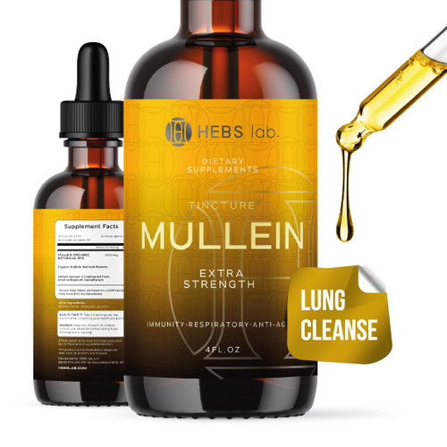 Mullein Leaf Extract - Organic Lung Cleanse - Mullein Drops for Lung Health - Made in USA - Natural Lung Support Supplement - Herbal Respiratory Relief - Mullein Extract Tincture 4 Fl Oz Mullein Leaf Extract - Organic Lung Cleanse - Mullein Drops for Lung Health - Made in USA - Natural Lung Support Supplement - Herbal Respiratory Relief - Mullein Extract Tincture 4 Fl Oz