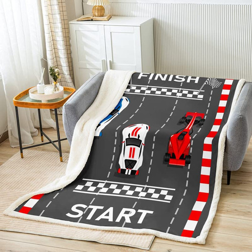 Feelyou Race Car Fleece Throw Blanket for Kids Boys Teens Extreme Sports Sherpa Plush Blankets and Throws Sports Car Flannel Fuzzy Blanket for Bed Sofa Couch 30"x40" Feelyou Race Car Fleece Throw Blanket for Kids Boys Teens Extreme Sports Sherpa Plush Blankets and Throws Sports Car Flannel Fuzzy Blanket for Bed Sofa Couch 30"x40"