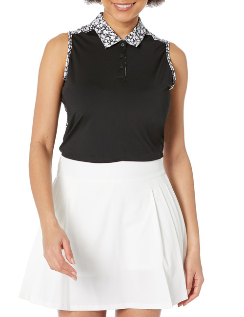 adidas Golf Women's Standard Ultimate 365 Golf Polo, Black, Large