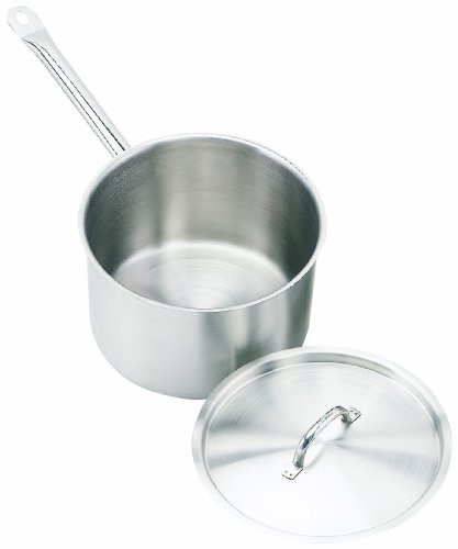 Crestware 3-1/2-Quart Stainless Steel Sauce Pan