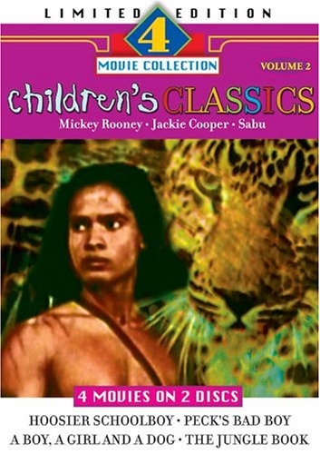 Hoosier Schoolboy/Peck's Bad Boy/A Boy, A Girl and A Dog/The Jungle Book [DVD]