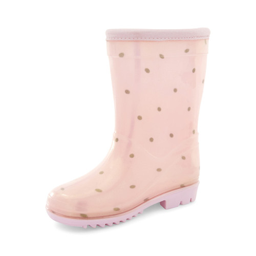 carter's Girls Nina Rain Boot, Pink, 11 Little Kid