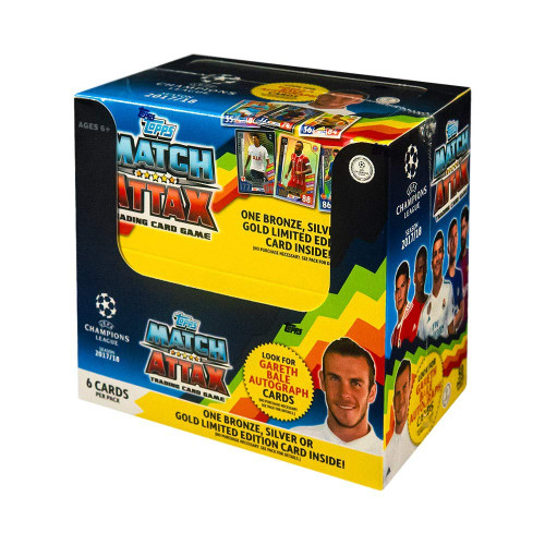 2017-18 Topps Match Attax UEFA Champions League Soccer Box