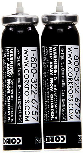 Cork Pops Refill Cartridges, 4-Pack by Cork Pops