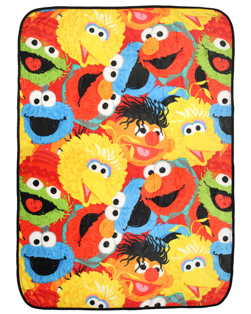 Sesame Street Blanket Elmo Cookie Monster Oscar The Grouch Ernie Big Bird Cute Plush Fuzzy Soft Throw Blanket Sesame Street Blanket Elmo Cookie Monster Oscar The Grouch Ernie Big Bird Cute Plush Fuzzy Soft Throw Blanket