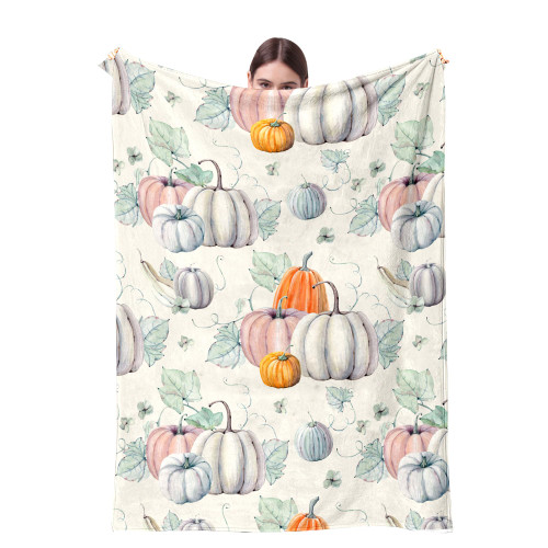 Halloween Fall Pumpkin Throw Blanket Thanksgiving Decor Soft Warm Flannel Fleece Blankets and Throws for Couch Bed 60"x50"(Fall Pumpkin) Halloween Fall Pumpkin Throw Blanket Thanksgiving Decor Soft Warm Flannel Fleece Blankets and Throws for Couch Bed 60"x50"(Fall Pumpkin)