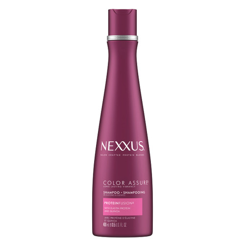 Nexxus Color Assure Shampoo for Color Treated Hair ProteinFusion Sulfate Free, 0% Silicone, 13.5 Fl Oz (Pack of 2) Nexxus Color Assure Shampoo for Color Treated Hair ProteinFusion Sulfate Free, 0% Silicone, 13.5 Fl Oz (Pack of 2)