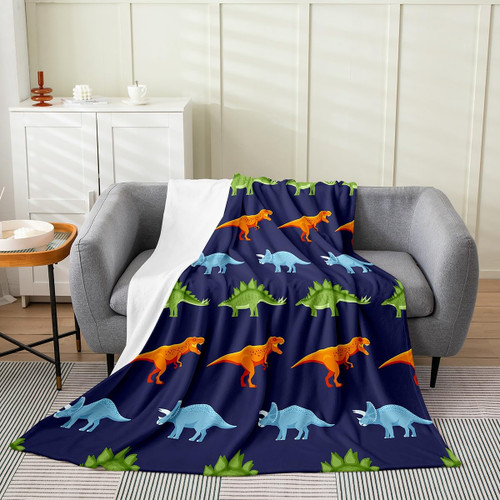 jejeloiu Cartoon Dinosaur Fuzzy Blanket 40"x50" Dark Blue Dinosaur Flannel Fleece Throw Blanket for Sofa Couch Dinosaurs Print All Season Bed Blanket Jungle Dino Plush Blanket jejeloiu Cartoon Dinosaur Fuzzy Blanket 40"x50" Dark Blue Dinosaur Flannel Fleece Throw Blanket for Sofa Couch Dinosaurs Print All Season Bed Blanket Jungle Dino Plush Blanket