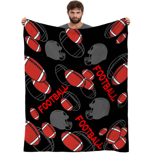 VIMIE Football Gifts for Boys 8-12 - Football Gifts Blanket for Boys/Men 50" x 60" - Gifts for Boys Who Love Football - Football Blanket for Boys Birthday Christmas VIMIE Football Gifts for Boys 8-12 - Football Gifts Blanket for Boys/Men 50" x 60" - Gifts for Boys Who Love Football - Football Blanket for Boys Birthday Christmas