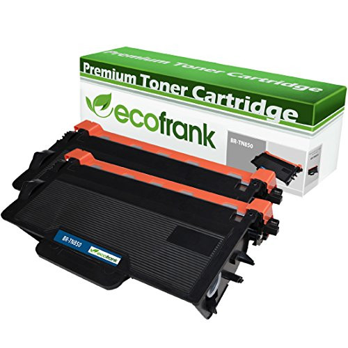 EcoFrank Compatible High Yield Toner Cartridge Replacement for Brother TN850 TN820 (Black, 2-Pack) EcoFrank Compatible High Yield Toner Cartridge Replacement for Brother TN850 TN820 (Black, 2-Pack)