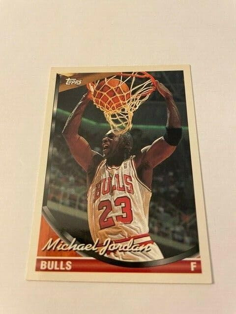 Michael Jordan 1993-94 Topps Basketball Card #23 UG