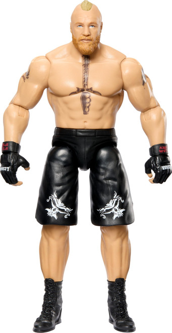 Mattel WWE Action Figure, 6-inch Collectible Brock Lesnar with 10 Articulation Points & Life-Like Look Mattel WWE Action Figure, 6-inch Collectible Brock Lesnar with 10 Articulation Points & Life-Like Look