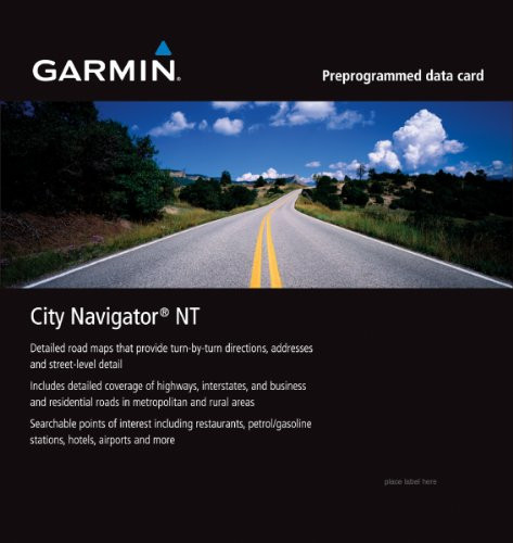 Garmin City Navigator for Detailed Maps of Italy and Greece (microSD/SD Card)