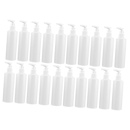 FOMIYES 20 pcs Shampoo Bottle Foam Pump Bottle Body bar soap Liquid Hand soap Dispenser Empty Liquid Pump Bottle refillable Dispenser Bottle Kitchen Soap Dispenser toiletries Container