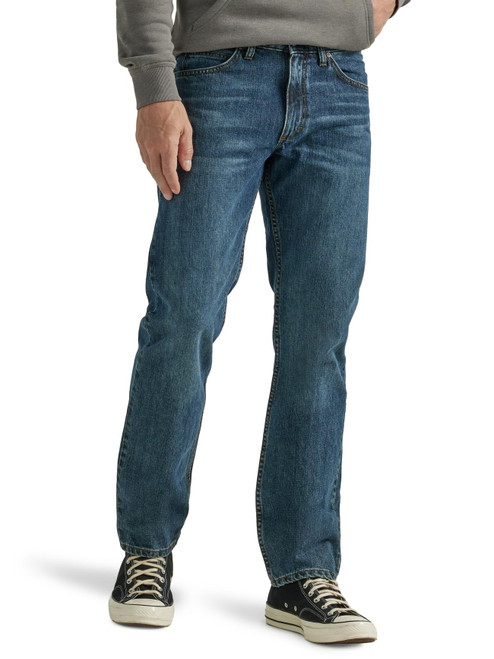 Lee Men's Legendary Regular Straight Jean, Lieutenant, 31W x 34L