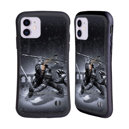 Head Case Designs Officially Licensed Batman Arkham Origins Deathstroke Key Art Hybrid Case Compatible with Apple iPhone 11