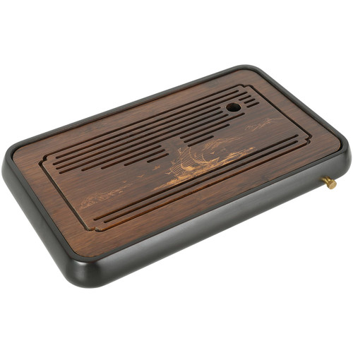 Ufine 15 Inch Bamboo Gongfu Tea Tray with Water Storage Drainage Chinese Kung Fu Tea Serving Tray Tea Table Box Gift Set Ufine 15 Inch Bamboo Gongfu Tea Tray with Water Storage Drainage Chinese Kung Fu Tea Serving Tray Tea Table Box Gift Set