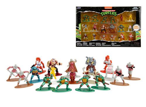 TMNT 1.65" 18-Pack Wave 2 Die-Cast Figures Nano Metalfigs, Toys for Kids and Adults TMNT 1.65" 18-Pack Wave 2 Die-Cast Figures Nano Metalfigs, Toys for Kids and Adults