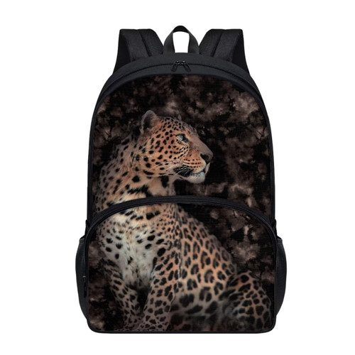 AmzPrint Leopard Backpack For Girls Boys School Bags For Kids 17 Inch Animal Leopard Bookbag For Elementary Middle School AmzPrint Leopard Backpack For Girls Boys School Bags For Kids 17 Inch Animal Leopard Bookbag For Elementary Middle School