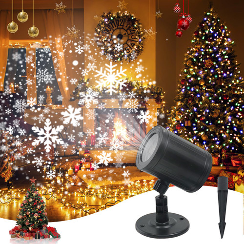 Christmas Projector Lights Outdoor, Christmas Decorations Snowflake Projector Lights - Waterproof Snowflake Christmas Light Projector, Xmas Snowflake Lights for Christmas Decorations Outdoor Yard Christmas Projector Lights Outdoor, Christmas Decorations Snowflake Projector Lights - Waterproof Snowflake Christmas Light Projector, Xmas Snowflake Lights for Christmas Decorations Outdoor Yard