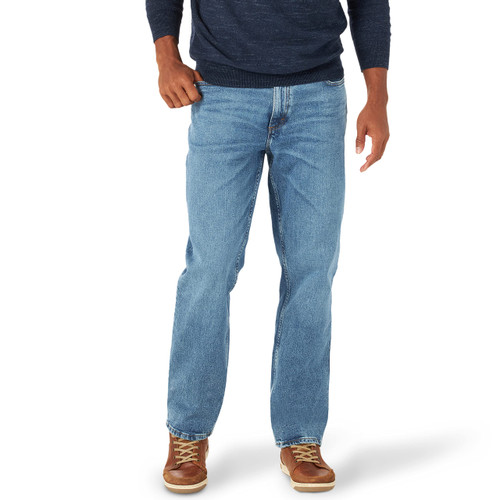 Lee Men's Legendary Relaxed Straight Jean, True Blue, 28W x 30L
