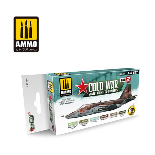 Cold War Vol. 2 - Soviet Fighters & Bombers Colors