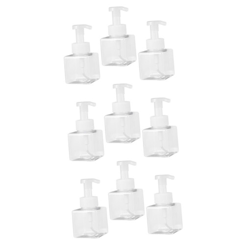FOMIYES 9 pcs Hand soap Container Liquid Dispenser Travel Cosmetic containers Travel Containers Soap Bottle Foam Bottle Makeup Pump Bottle Empty Bottles Refillable Bottles Bottled