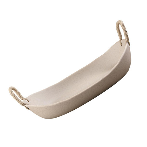 Didiseaon Ceramic Dish Serving Tray Round Cake Plate Ceramic Serving Platter Japanese Food Plate Sushi Cojines Decorativos para Japanese Style Dessert Plate Rope Display Tray Fine