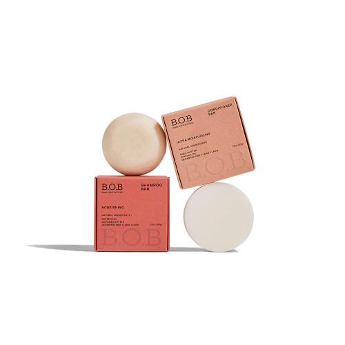 B.O.B BARS OVER BOTTLES Moisturizing Bundle | Nourishing Shampoo Bar & Ultra Moisturizing Conditioner Bar | Hair Care, Ideal Ph Balance | Natural, Vegan | Eco-friendly, Sustainable, Plastic Free B.O.B BARS OVER BOTTLES Moisturizing Bundle | Nourishing Shampoo Bar & Ultra Moisturizing Conditioner Bar | Hair Care, Ideal Ph Balance | Natural, Vegan | Eco-friendly, Sustainable, Plastic Free