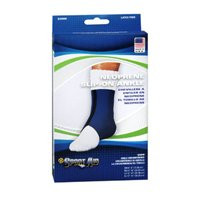 Sportaid Ankle Brace, Neoprene Blue Medium 1 Each by Sport Aid (Pack of 2)