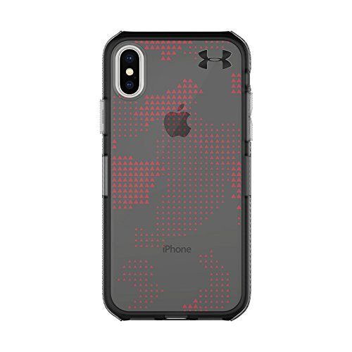 Under Armour UA Protect Verge Case for iPhone X - Translucent Utility Black/Red