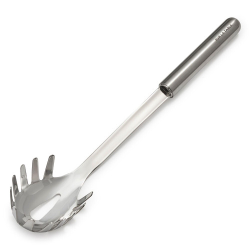 Sur La Table Stainless Steel Pasta Fork, Silver
