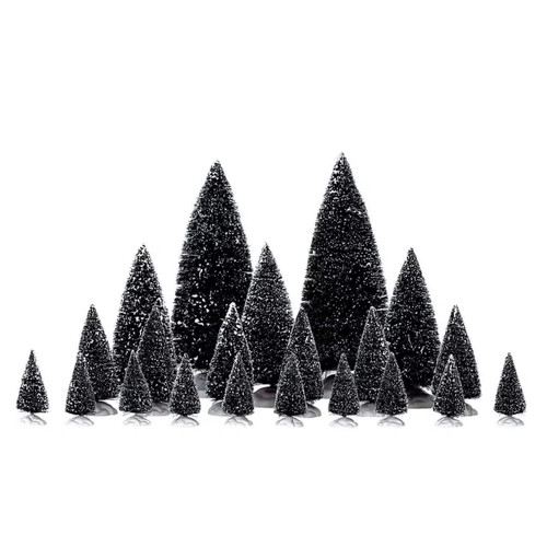 Lemax Village Collection Assorted Pine Trees, Set of 21