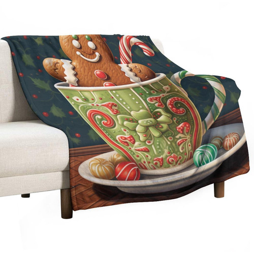 Blanket Christmas Gingerbread Xmas Bakery Warm Blanket Happy Winter Holiday Throw Blankets Flannel Blanket for Couch Bed Sofa for Adults 40"x50" Christmas Blankets Plush Gift for Daughter Mom Blanket Christmas Gingerbread Xmas Bakery Warm Blanket Happy Winter Holiday Throw Blankets Flannel Blanket for Couch Bed Sofa for Adults 40"x50" Christmas Blankets Plush Gift for Daughter Mom
