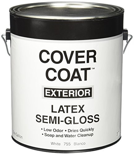Valspar 44-755G Guardian 44-755g Contractor Grade Exterior Latex Semi-gloss House & Trim Paint, 1-gallon, White