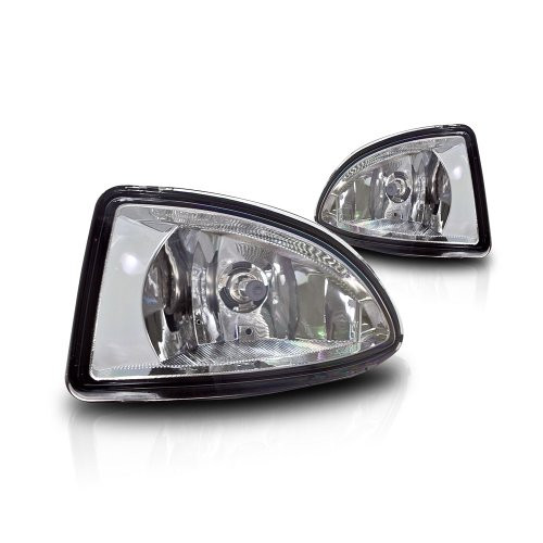 Winjet WJ30-0033-09 OEM Series for [2004-2005 Honda Civic] Clear Lens Driving Fog Lights + Switch + Wiring Kit