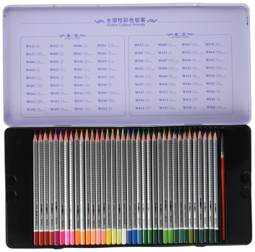 HERO 72 Watercolor Pencils - Water Soluble Colored Pencils For Art Students & Professionals - Assorted Colors for Sketch Coloring Pages For Kids & Adults - Vibrant Colors For Drawing Books - Set of 72 HERO 72 Watercolor Pencils - Water Soluble Colored Pencils For Art Students & Professionals - Assorted Colors for Sketch Coloring Pages For Kids & Adults - Vibrant Colors For Drawing Books - Set of 72