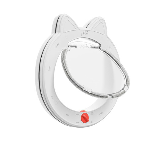 Decormax Cat Door with 4 Way Lock,Weatherproof Pet Door for Interior or Exterior Doors, Easy to Install. White.
