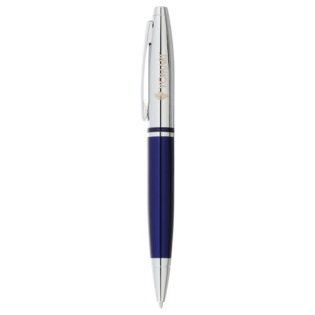 Cross Calais Chrome Blue Ballpoint Pen