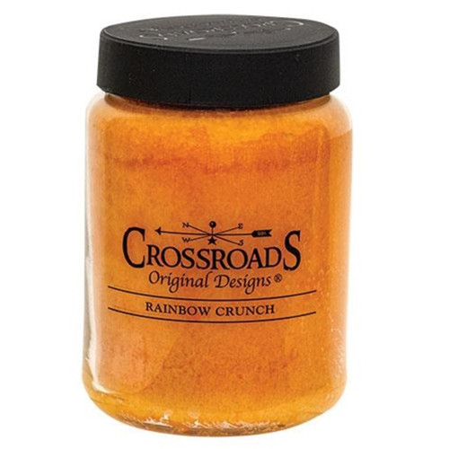 Crossroads RBC26 Rainbow Crunch - 26 oz. Jar