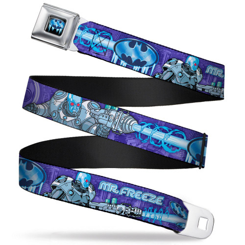 Buckle-Down Seatbelt Belt Batman Mr. Freeze Regular