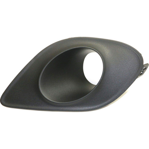 DAT AUTO PARTS Left Front Driver Side Fog Light Cover Replacement For 15-21 Dodge Charger Black Textured CH1038171 68280429AA